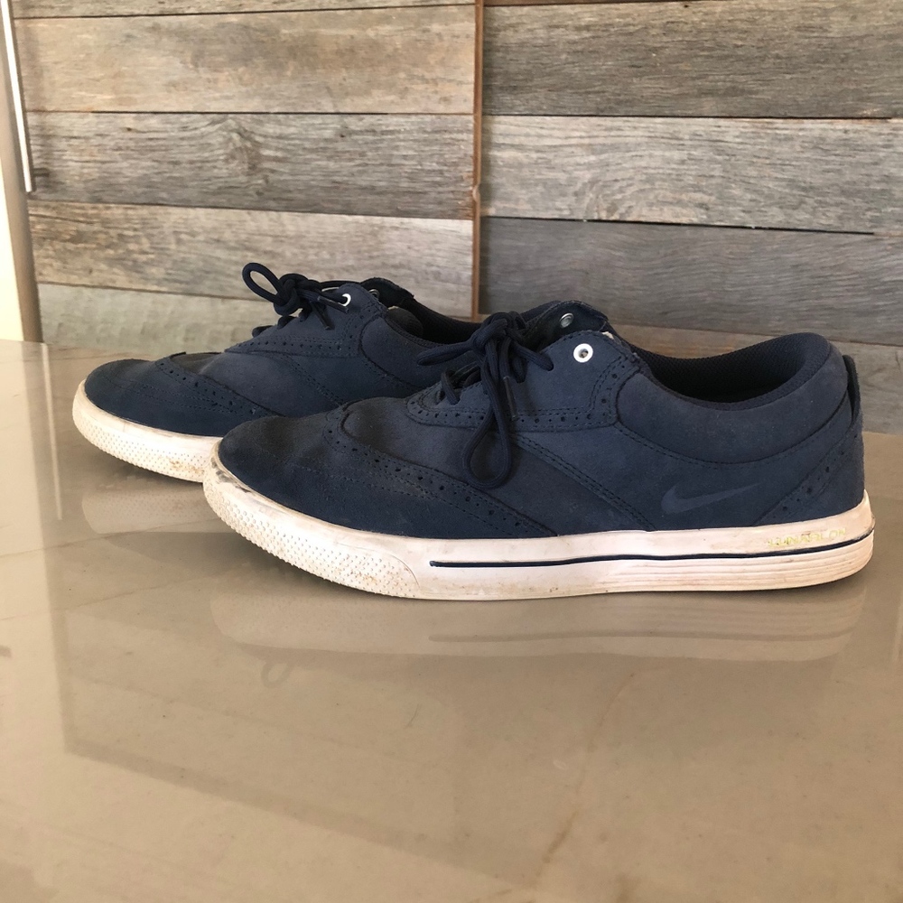 Youth Nike Golf Shoe Retro Navy Suede